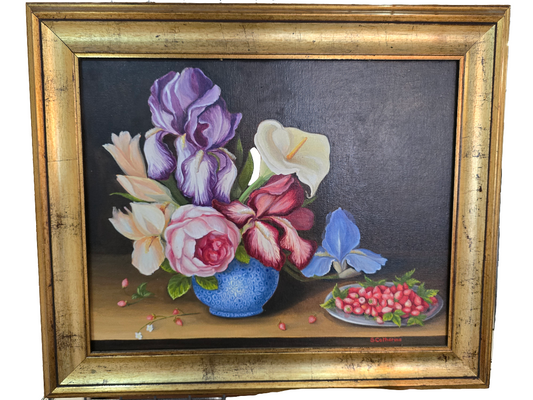 Tableau nature morte S.Catherine