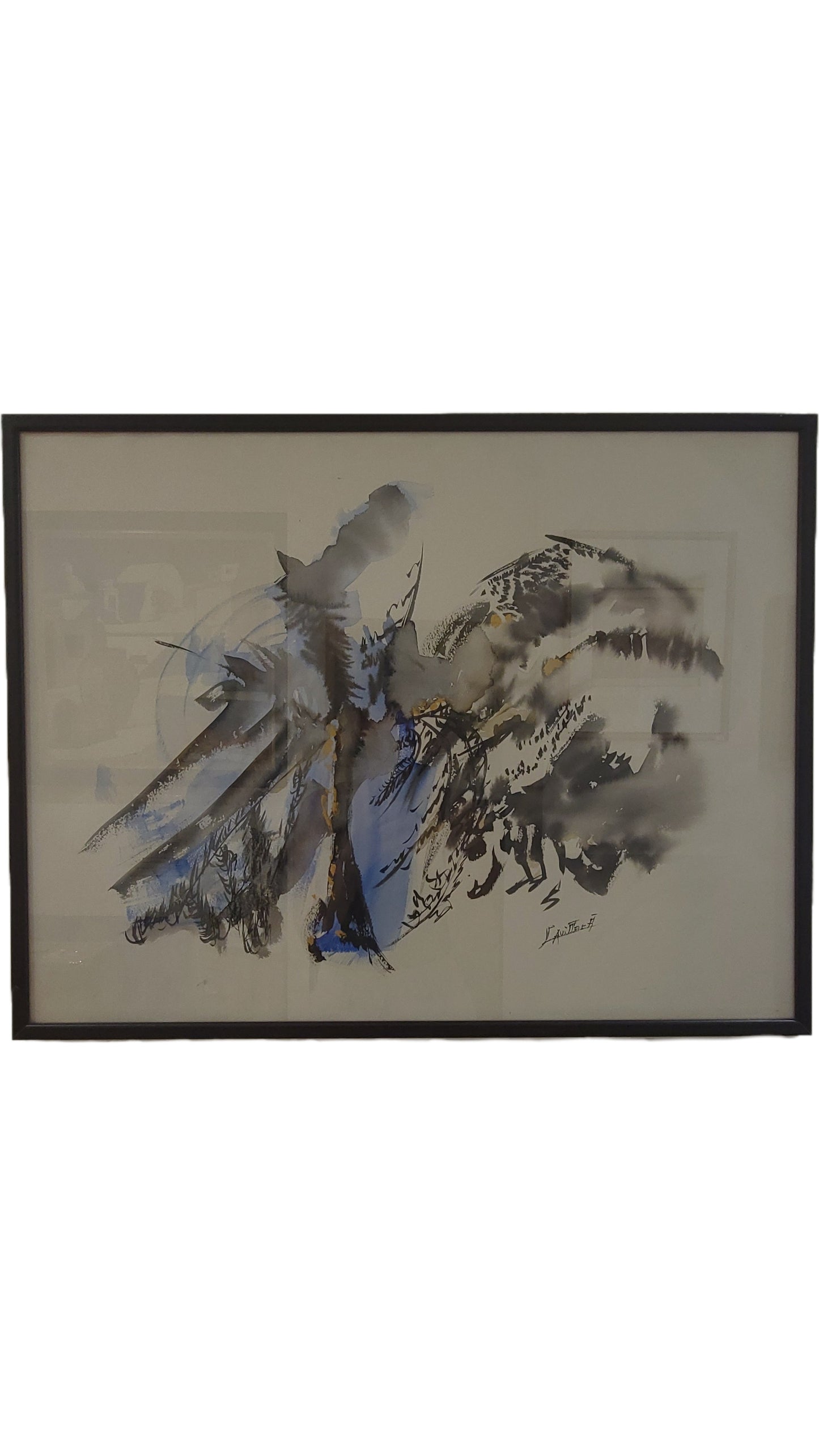 Œuvre abstraite contemporaine