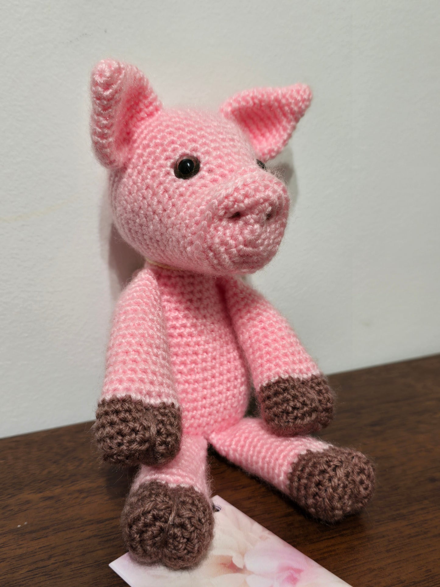 Cochon rose amigurumi