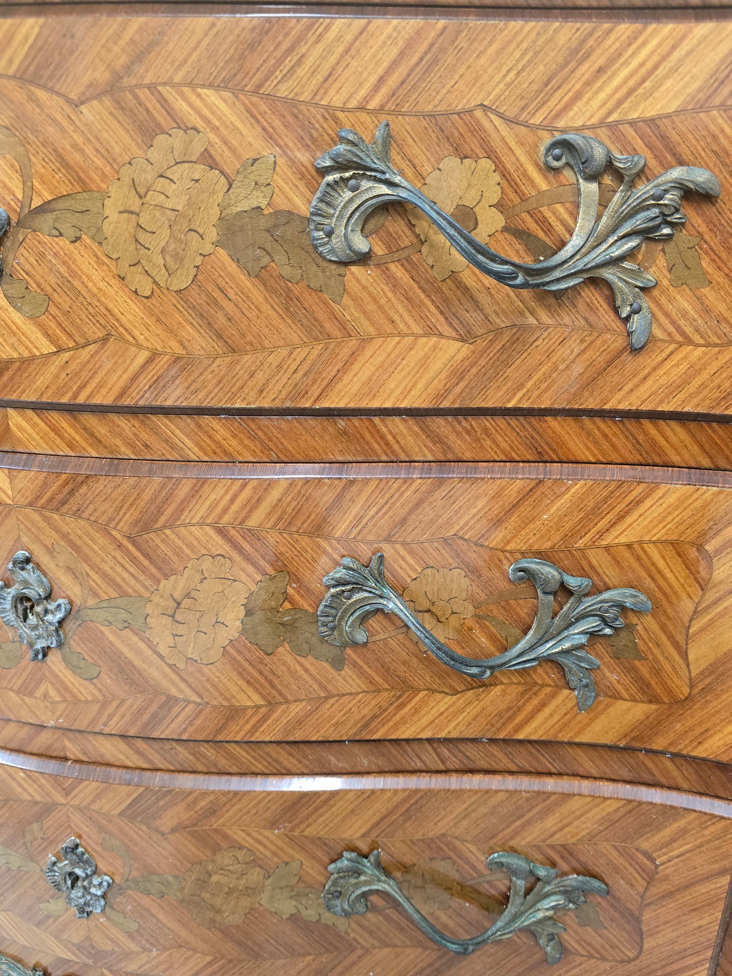 Commode louis XV bois de rose