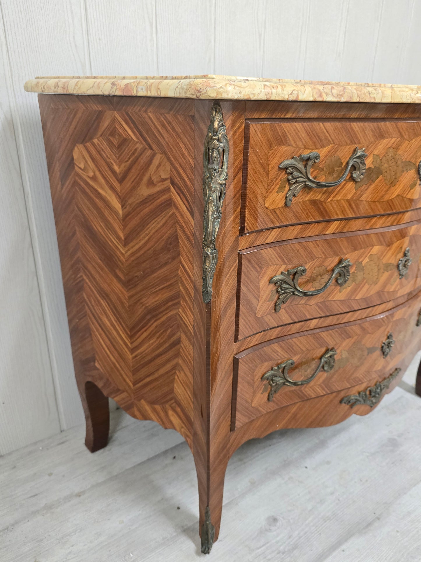 Commode louis XV bois de rose