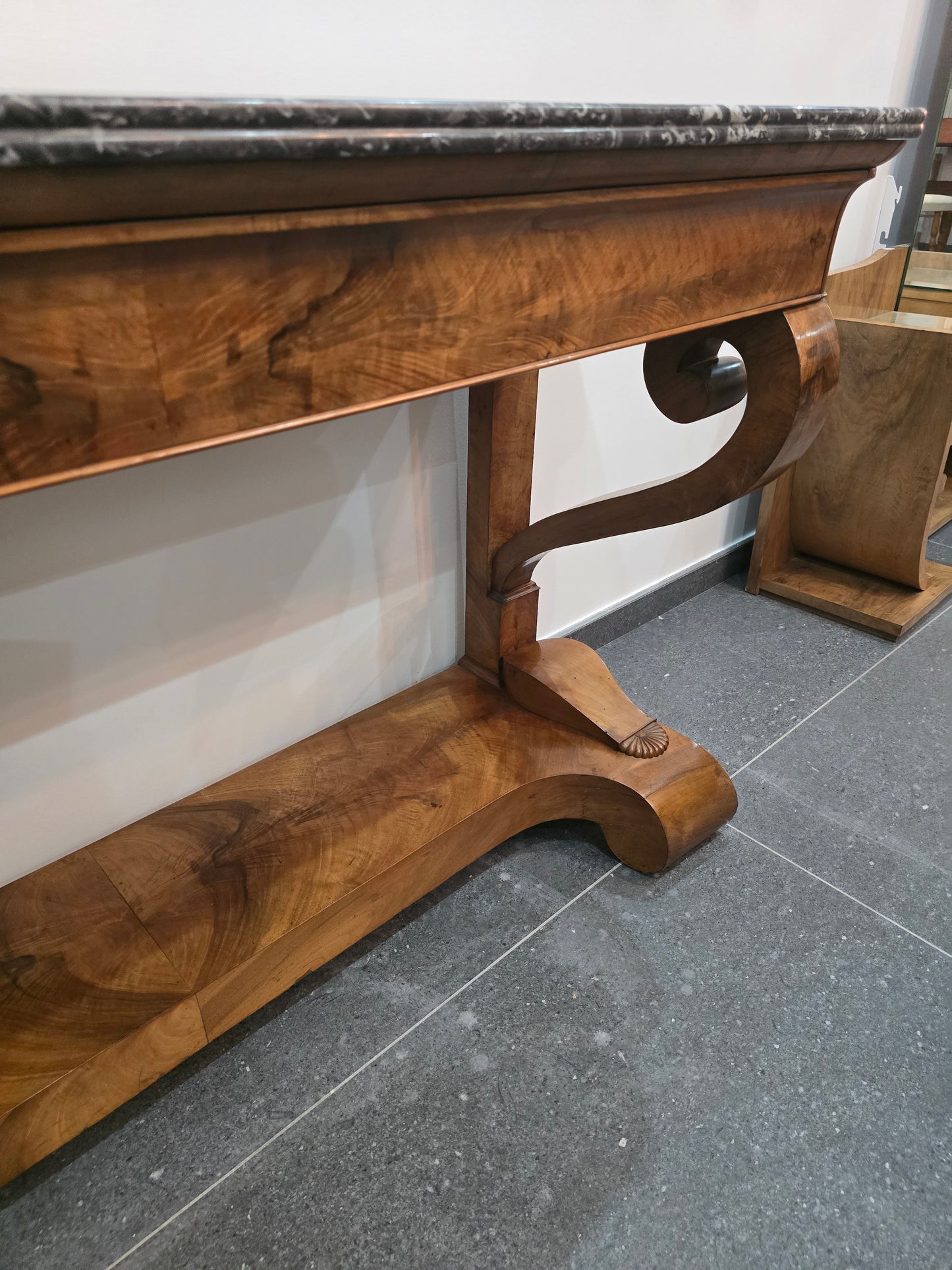 Console en marbre epoque restauration