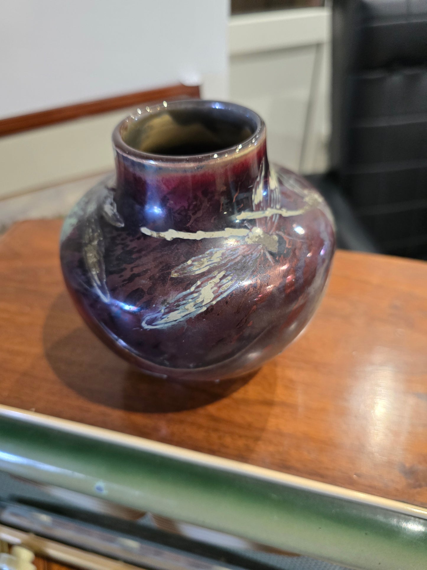 Vase art nouveau Lunéville