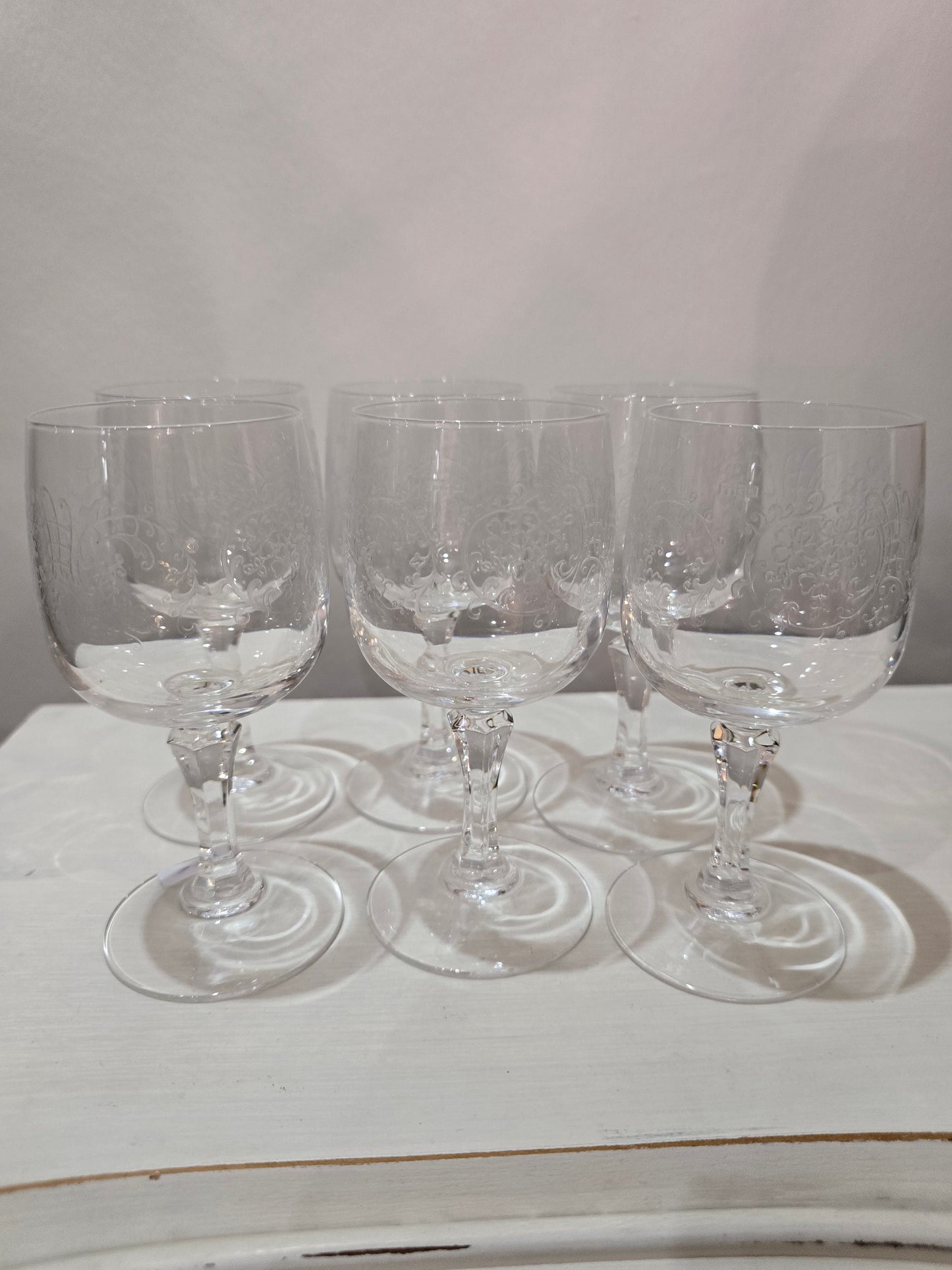 Verres à vin cristal