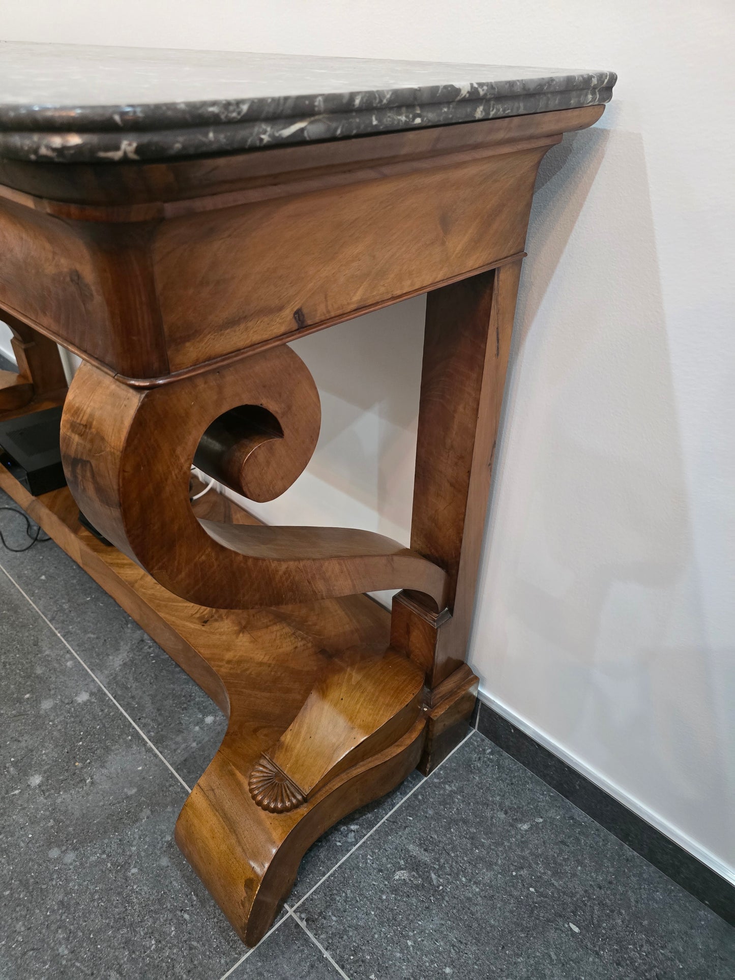 Console en marbre epoque restauration