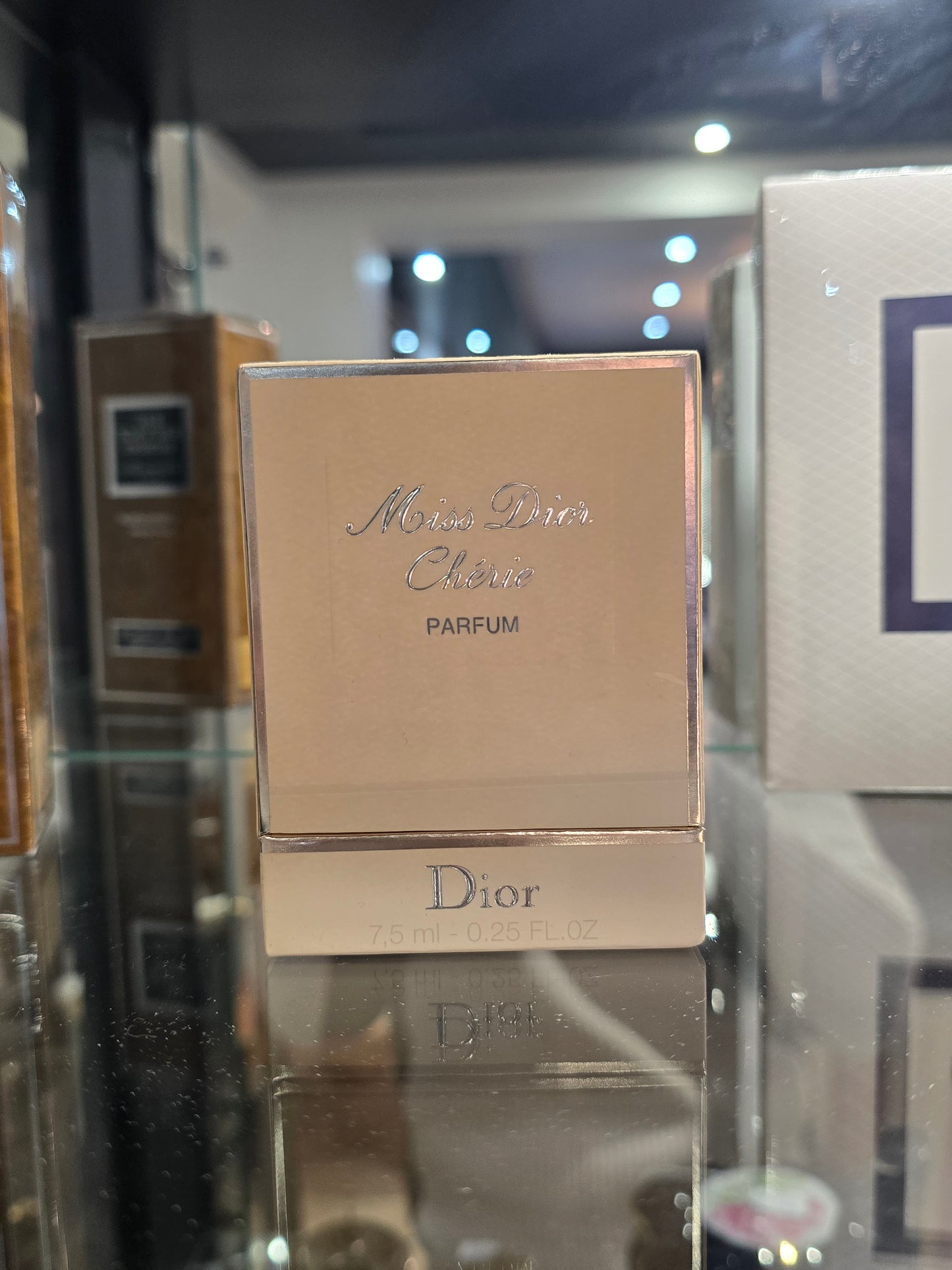 Miniature parfum Miss Dior Chérie 2004 – 7,5 ml – Dior – Flacon avec boîte