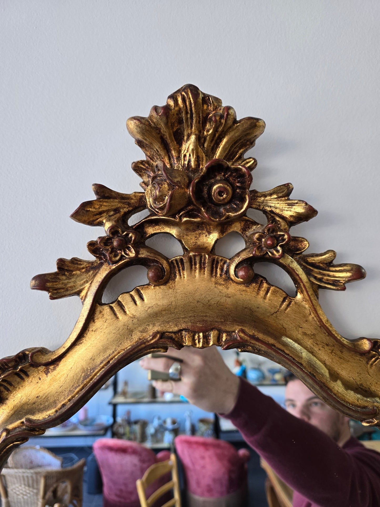 Miroire baroque doré