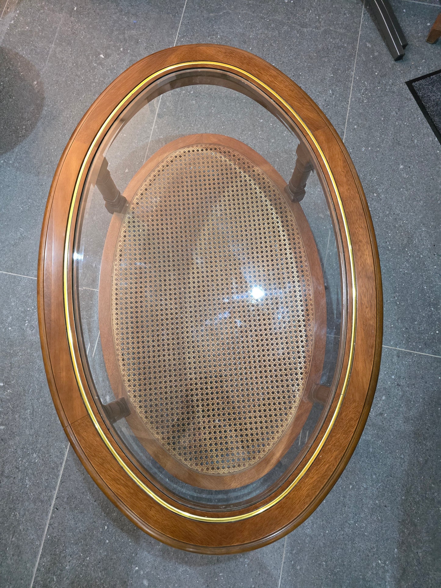 Table basse graine de café