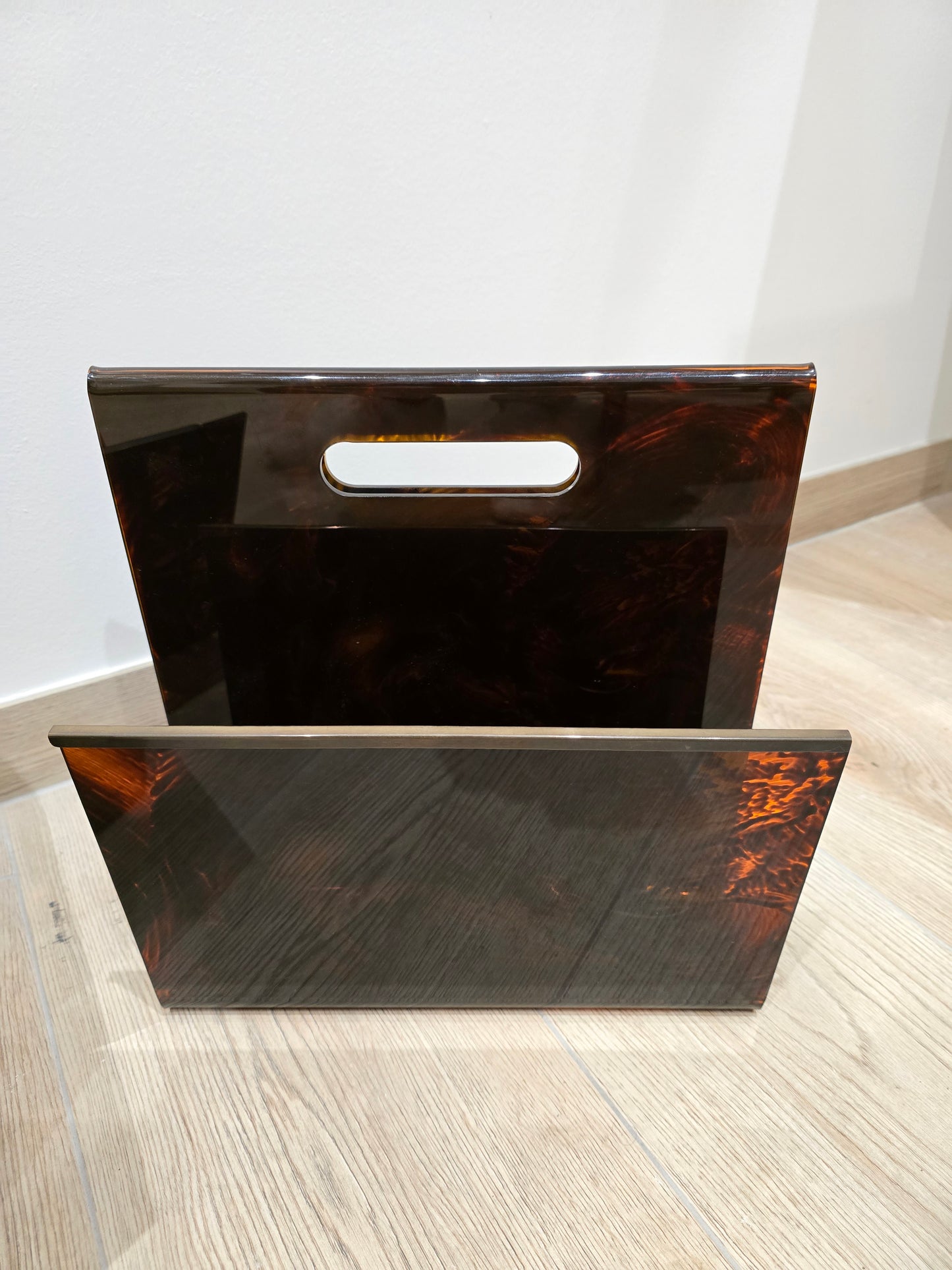 Porte revue plexiglass vintage