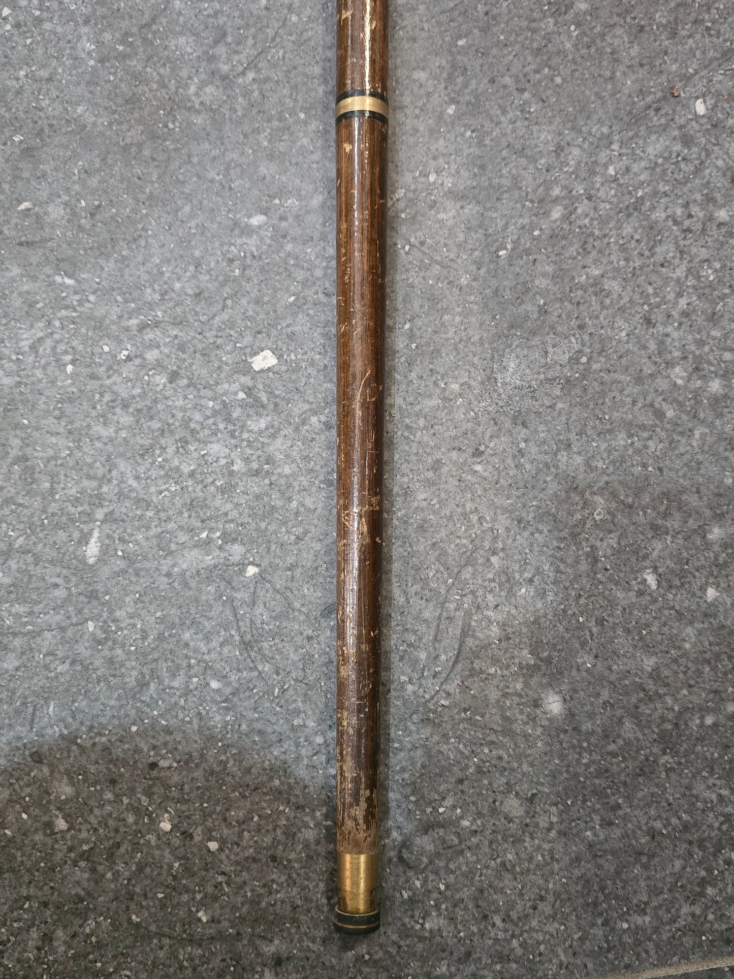 Canne Art Déco - tête de lévrier