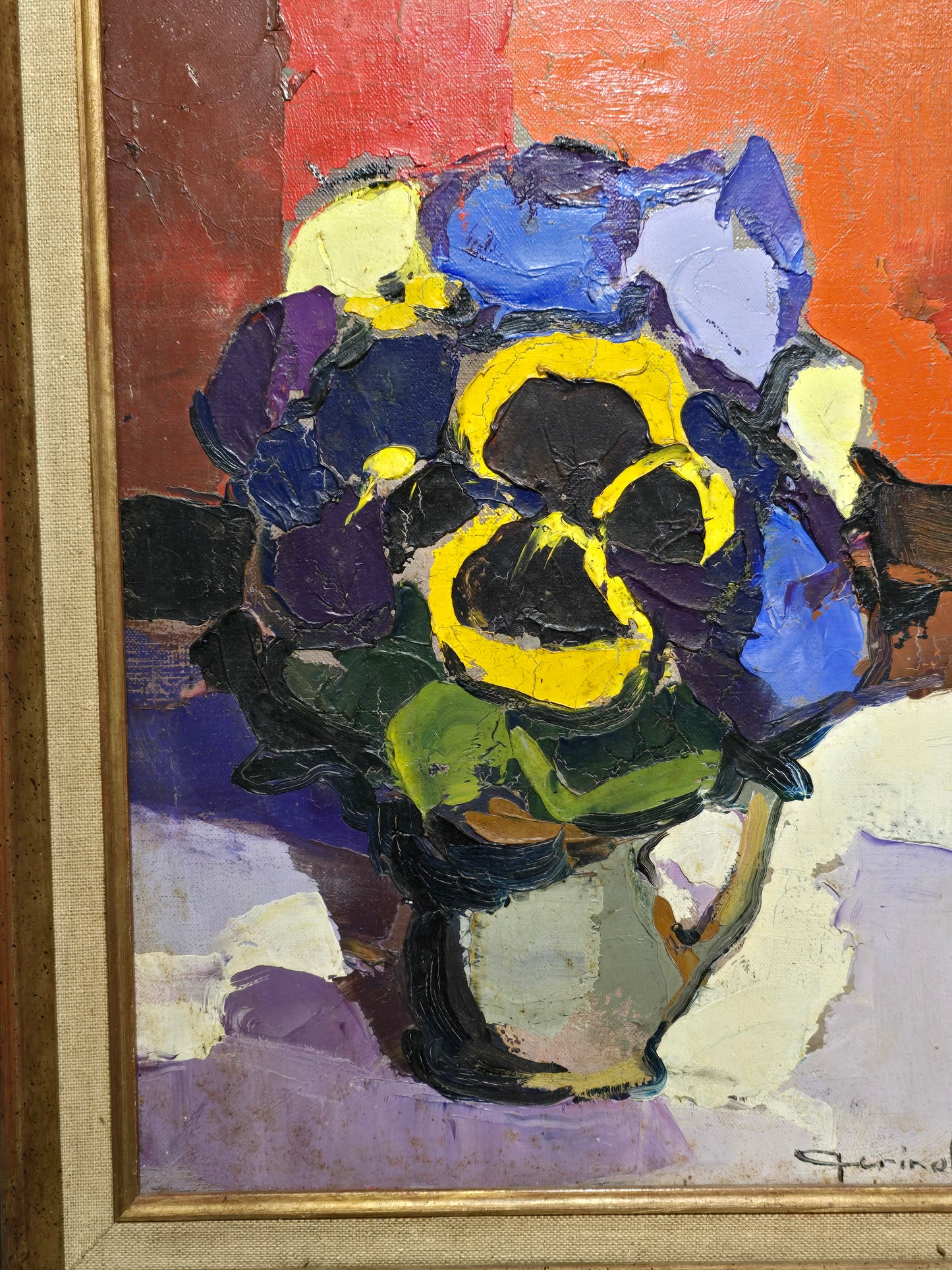 Tableau "pensees" B.PERINO