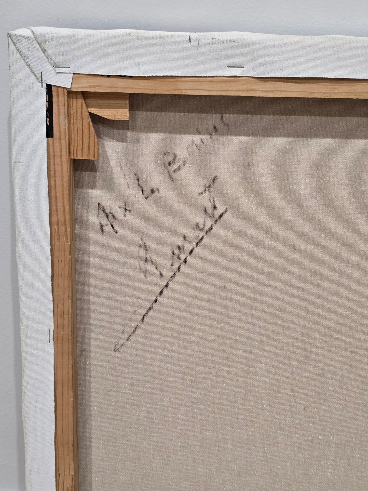 Tableau "rue de Genève aix les bains" B.VINCENT