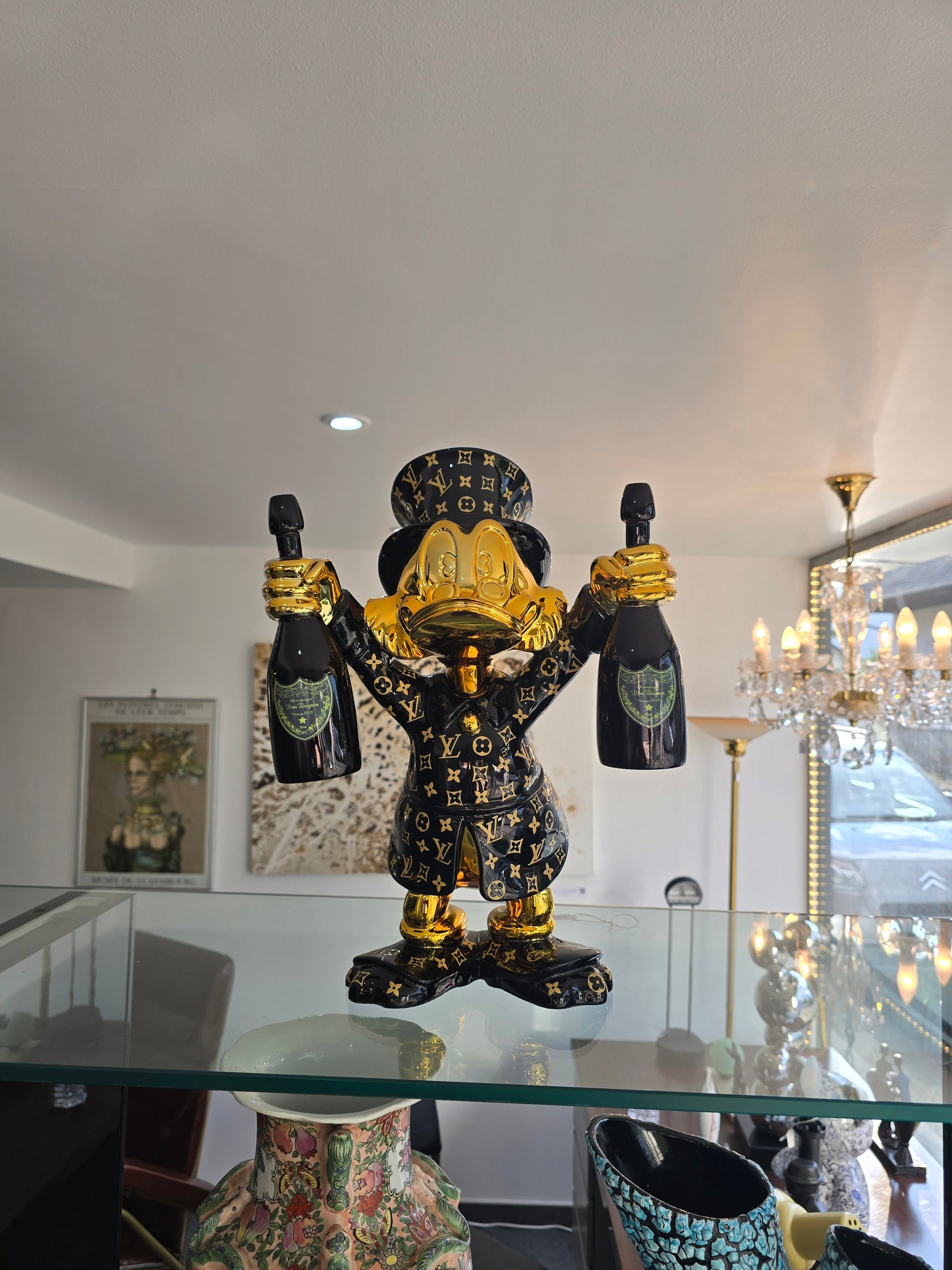 Sculpture Picsou « Luxury Edition » NAOR – Édition Limitée 3/26