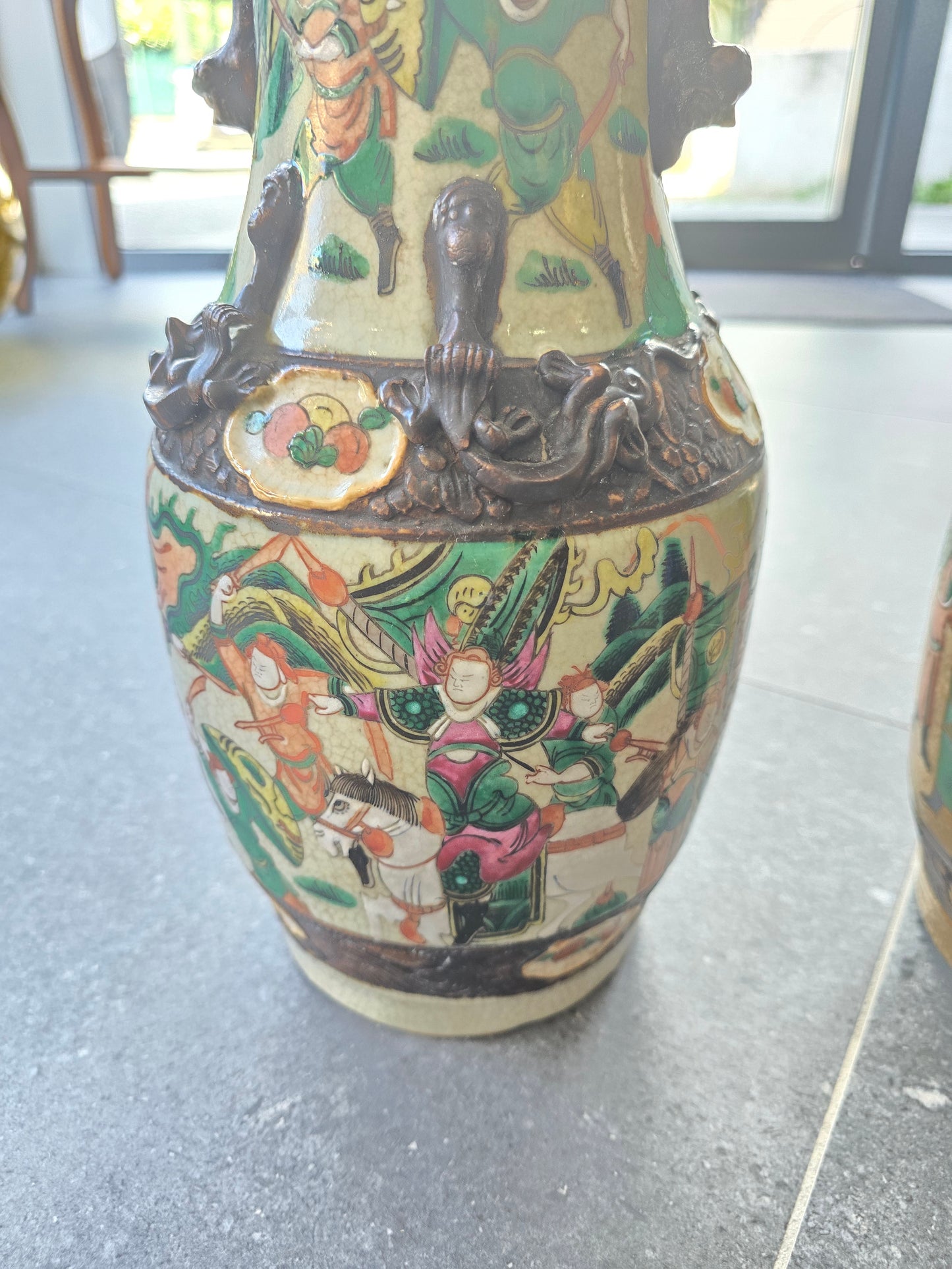 Paire de vase de Nankin