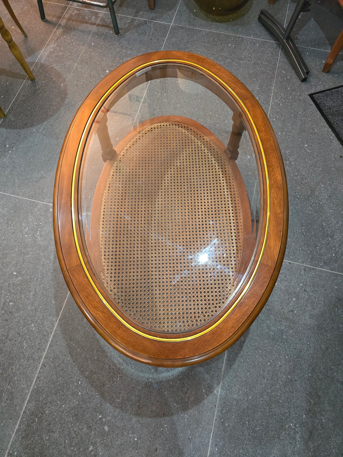 Table basse graine de café