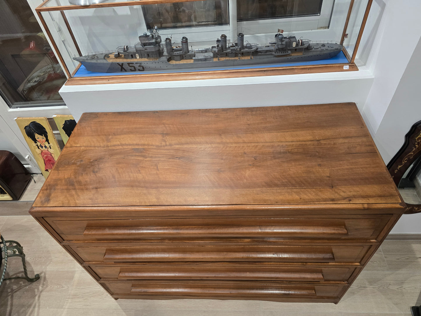 Commode 4 Tiroirs en Noyer