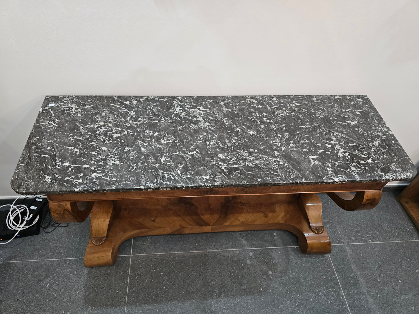 Console en marbre epoque restauration