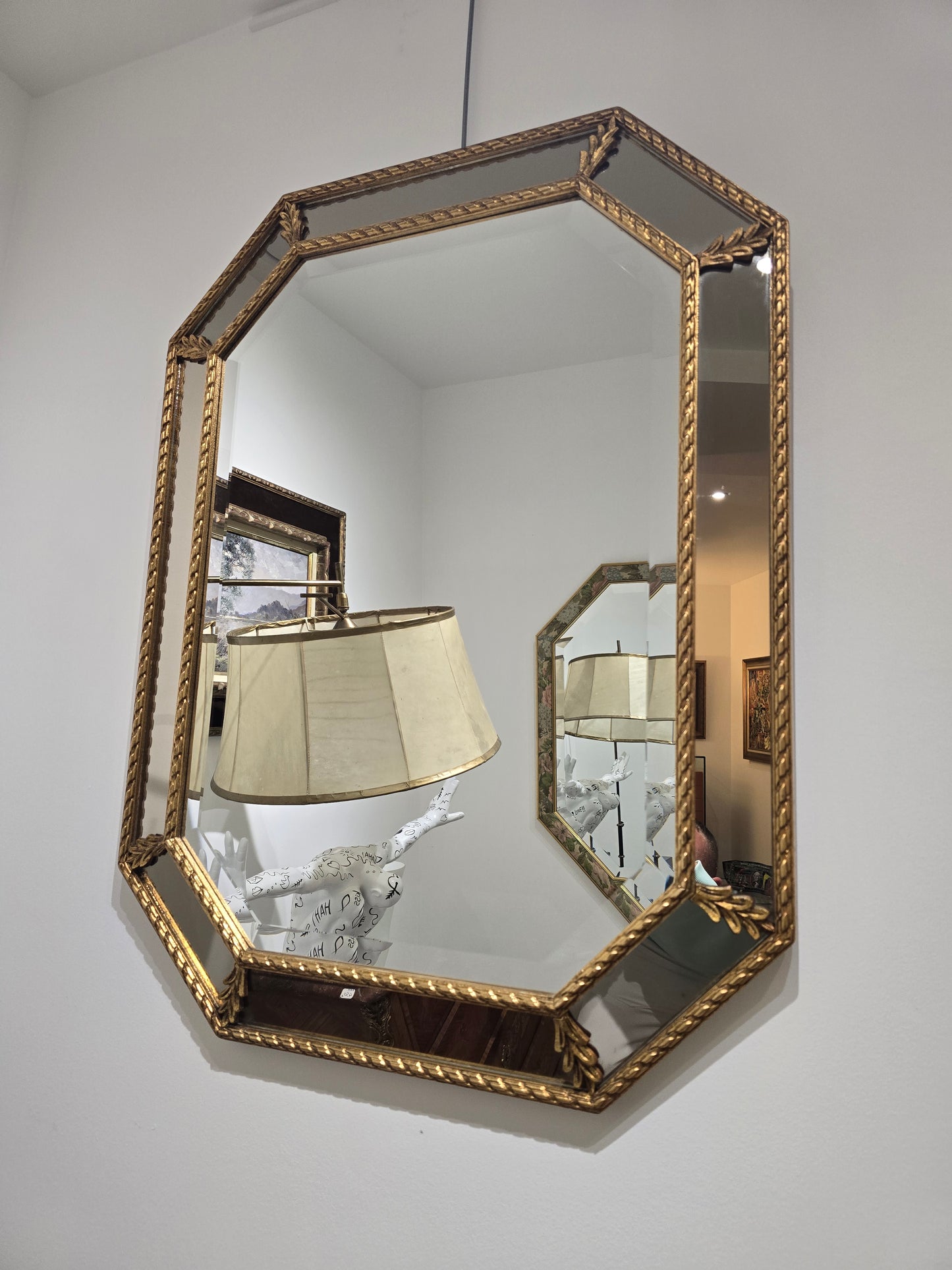 Miroir à parclose vintage