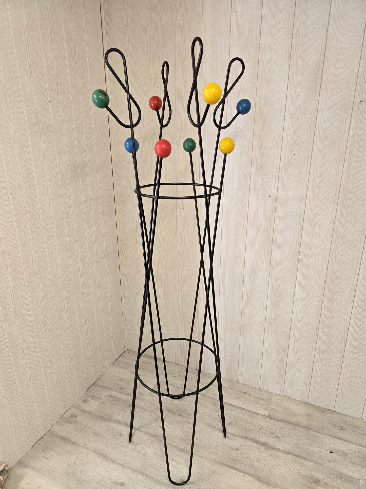 Porte manteau 'clé de sole' par roger feraud 50’s