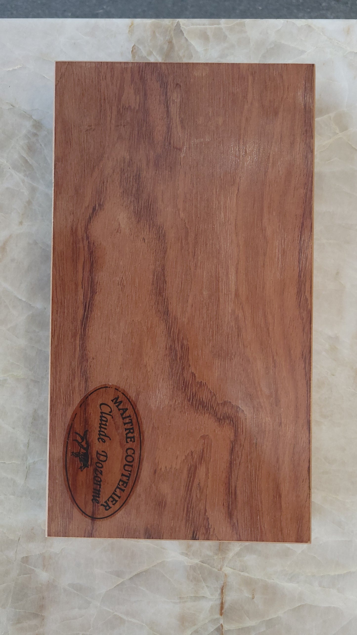 Coffret de 6 couteaux à steak Laguiole - Claude Dozorme - Palissandre de Rio