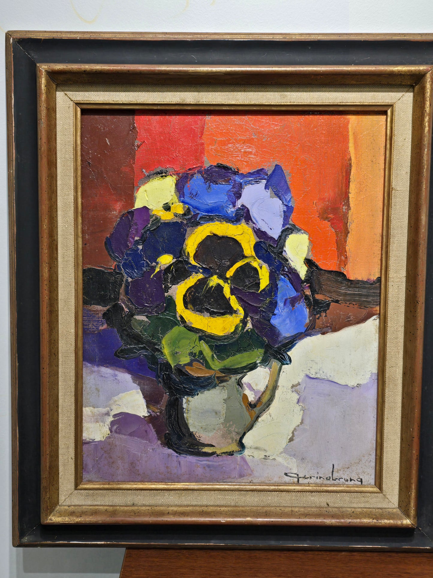 Tableau "pensees" B.PERINO