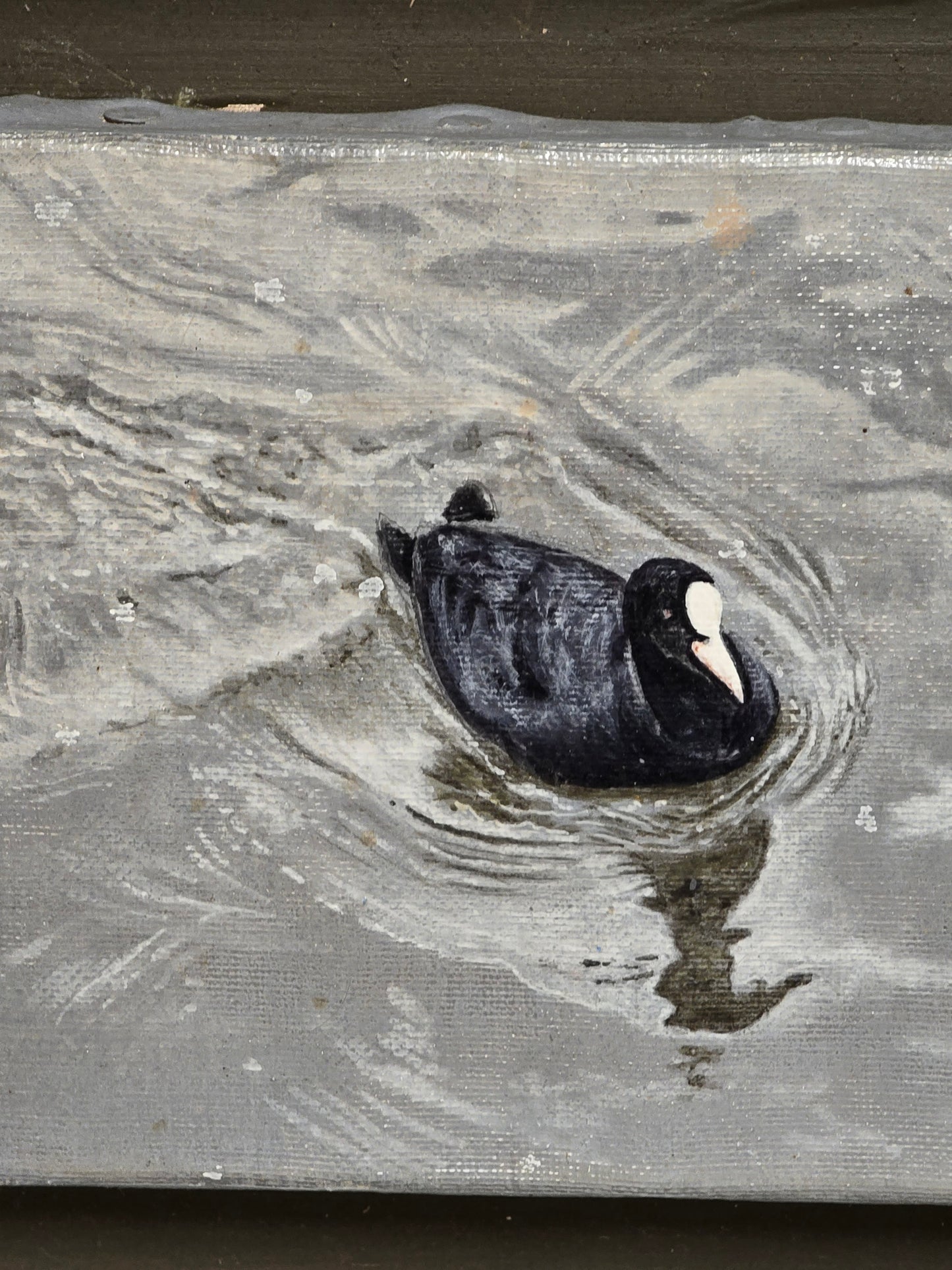 Tableau Poule d’eau - GR