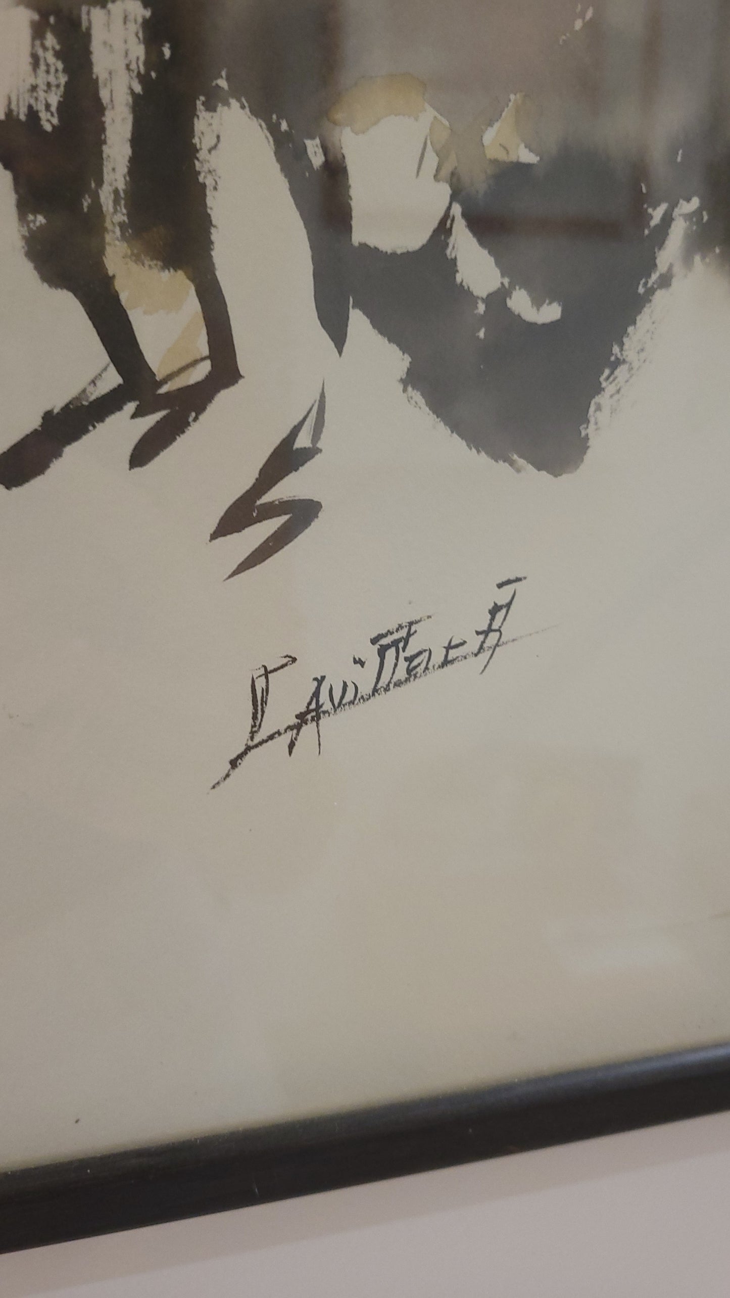 Œuvre abstraite contemporaine