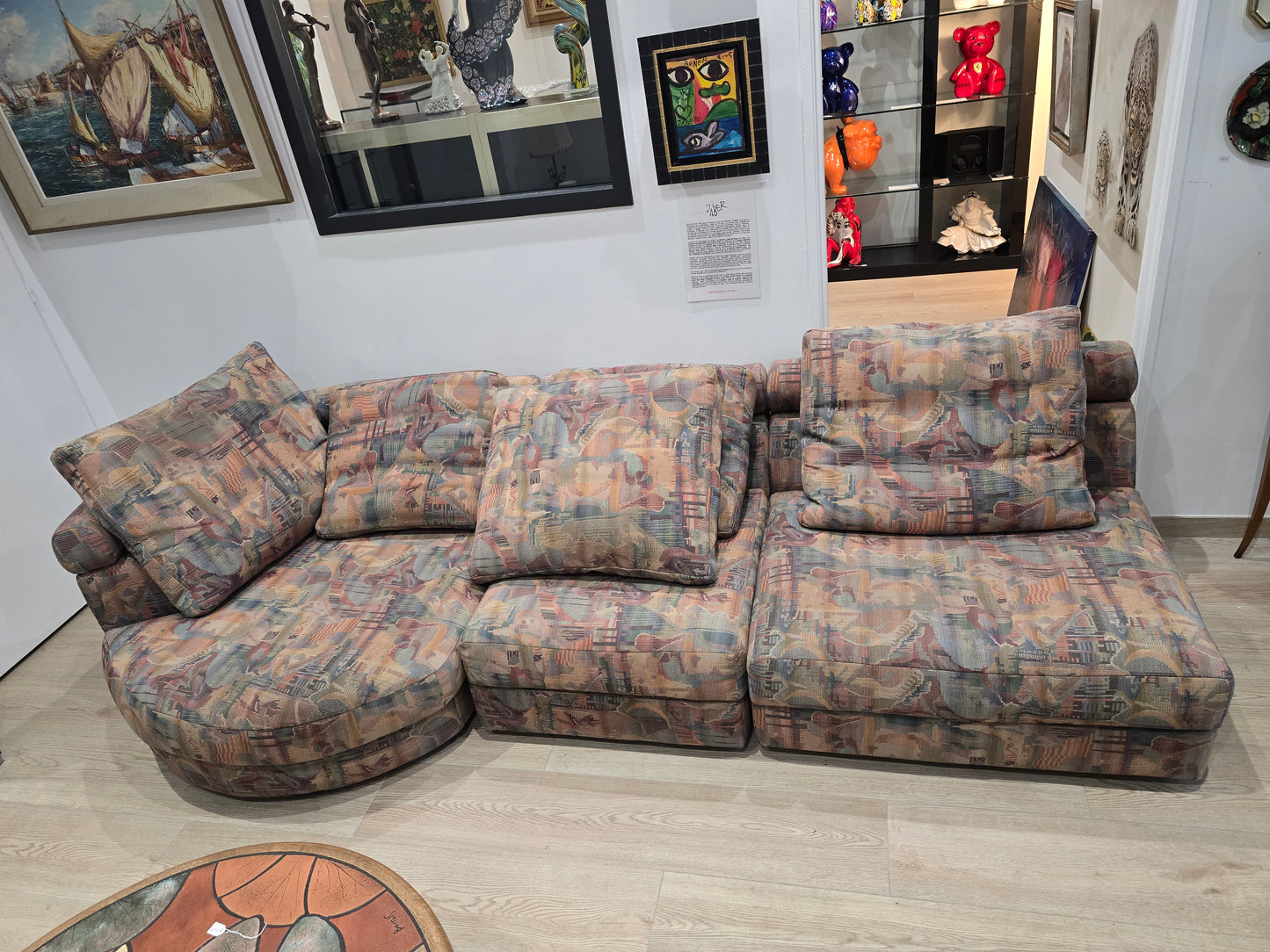 Canapé modulable Roche Bobois – Made in Italy – Années 80
