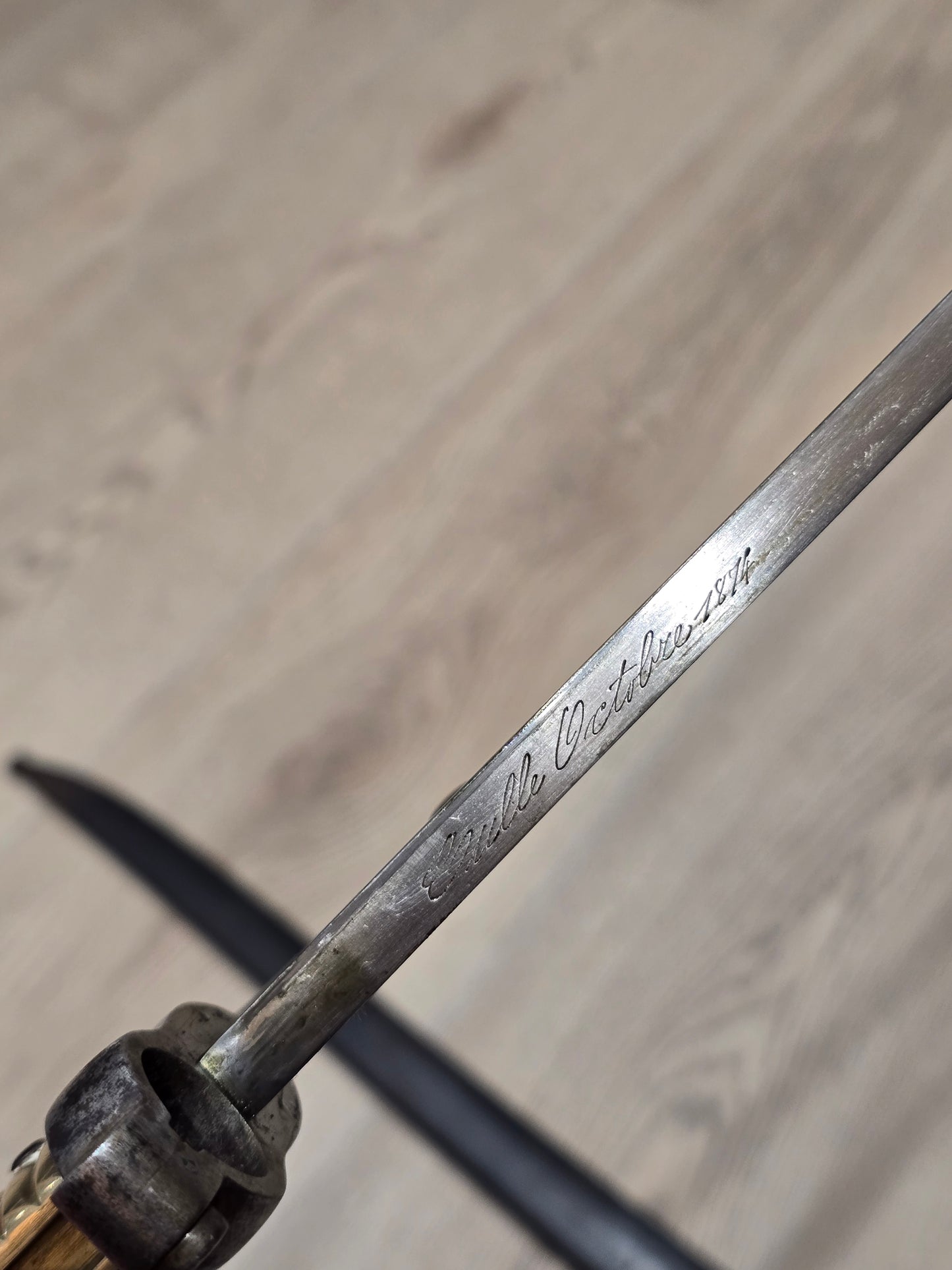 Baïonnette de fusil modèle 1866 dite "Chassepot"