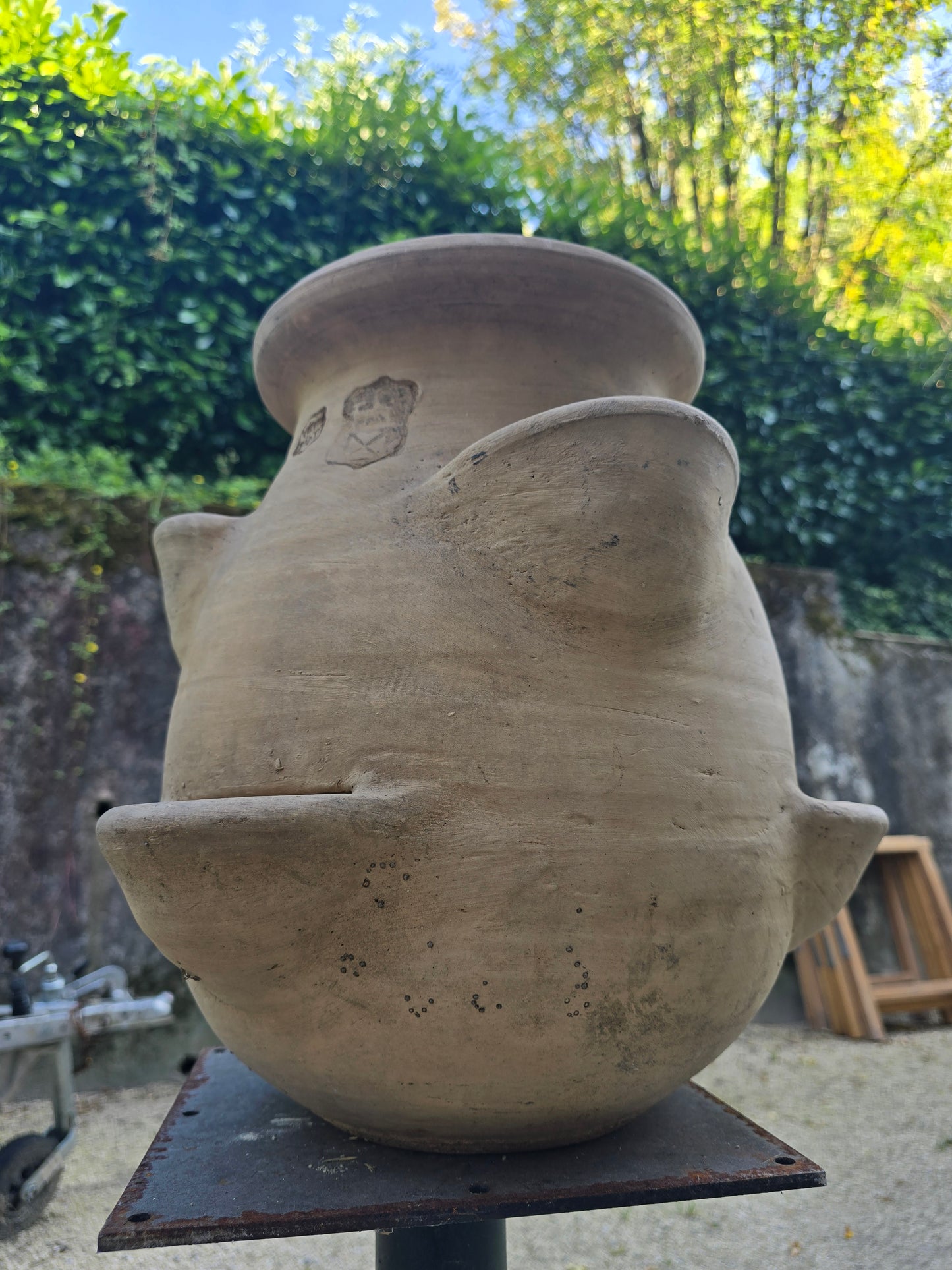 Jarre a fraisier- vieux biot