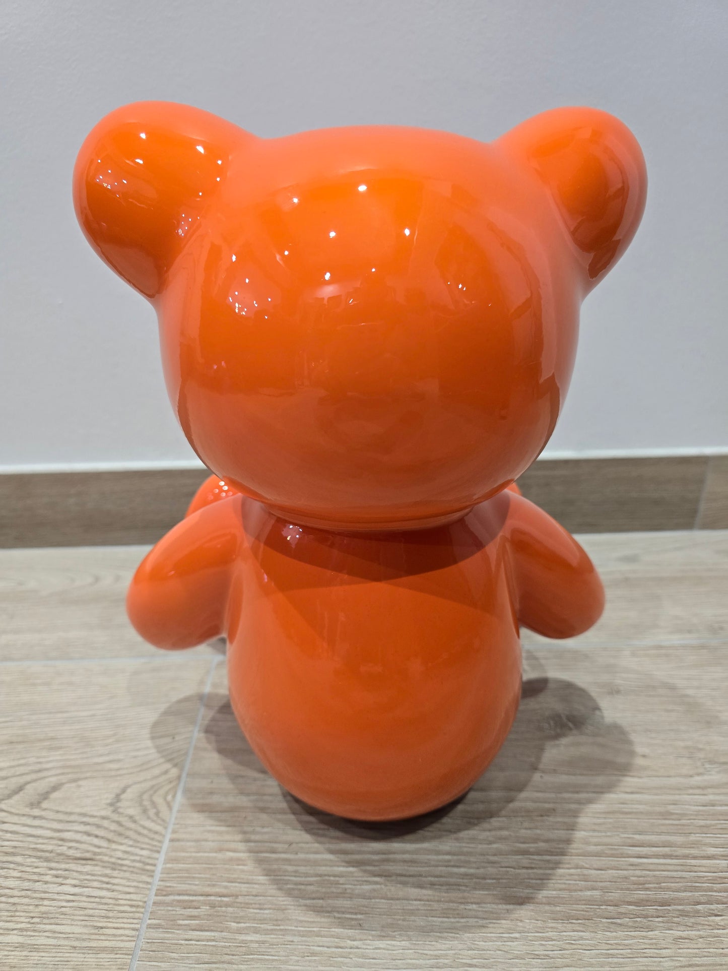 Teddy Bear “Hermès Paris” orange – Édition limitée 14/26 - 35 cm