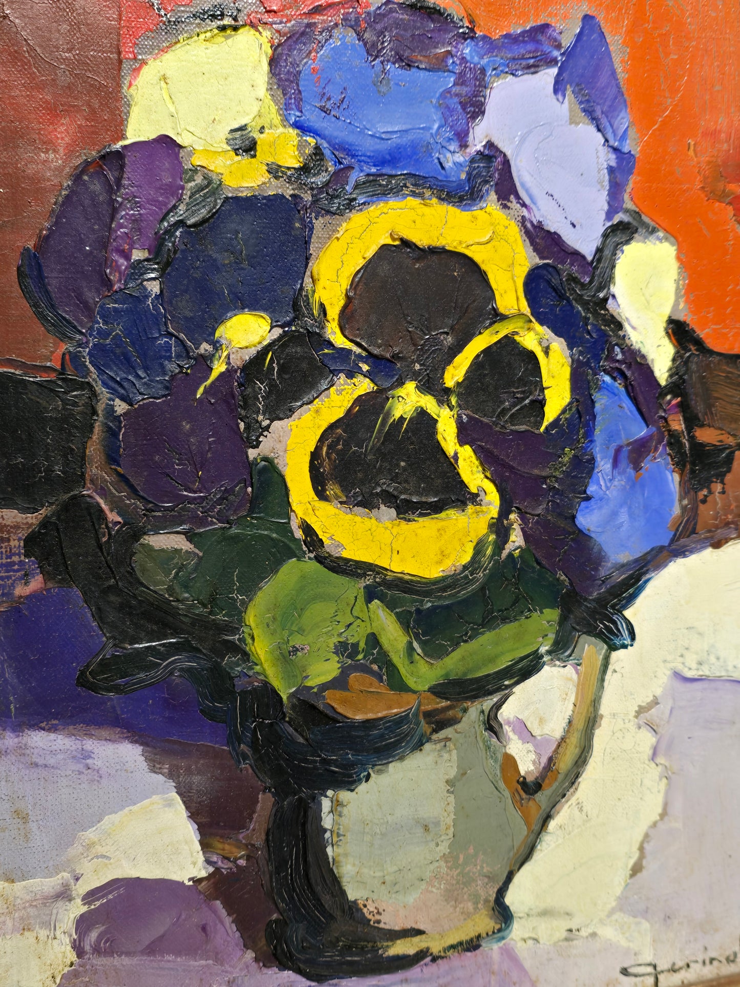 Tableau "pensees" B.PERINO