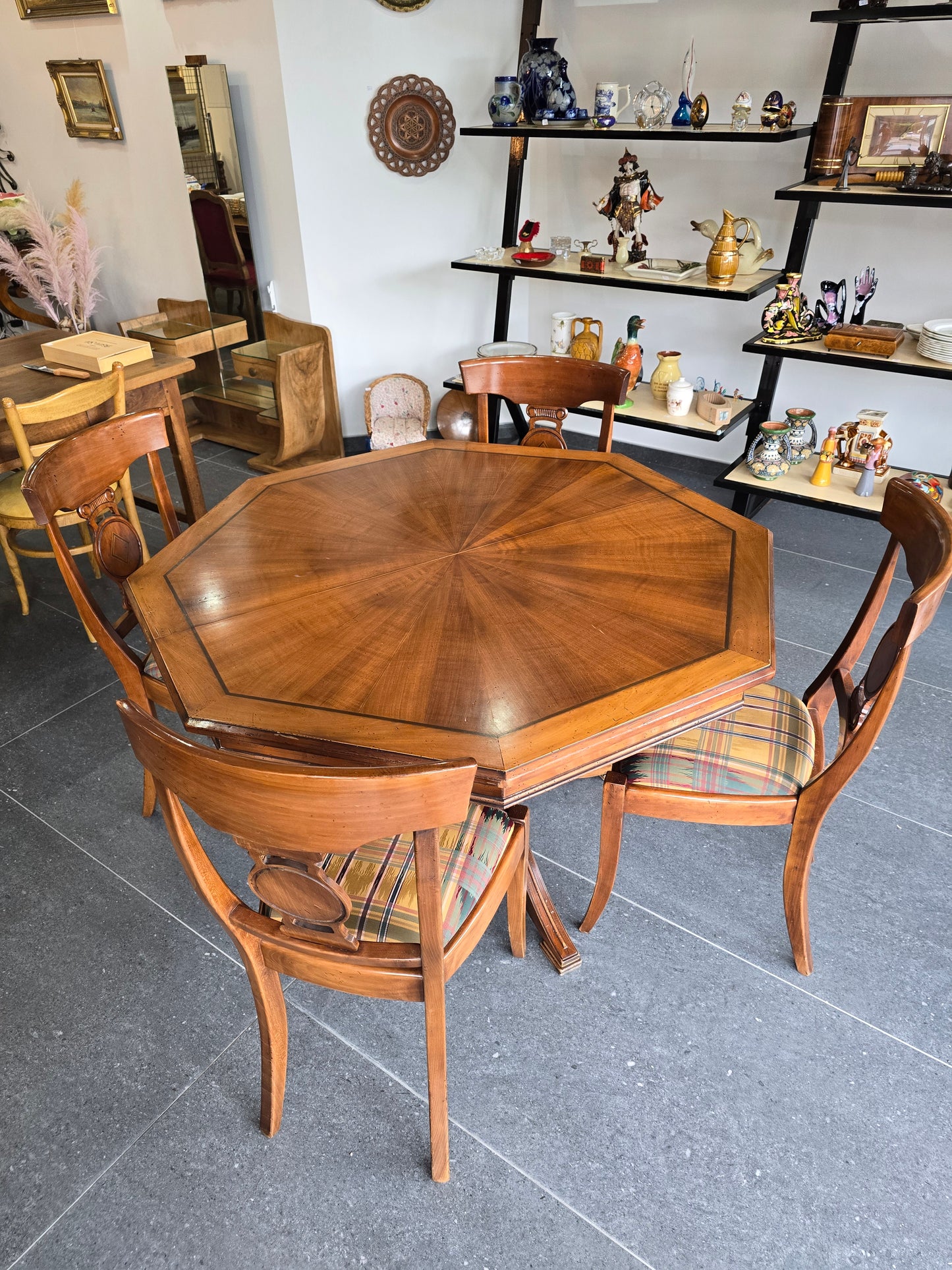 4 Chaises Roche Bobois style directoire