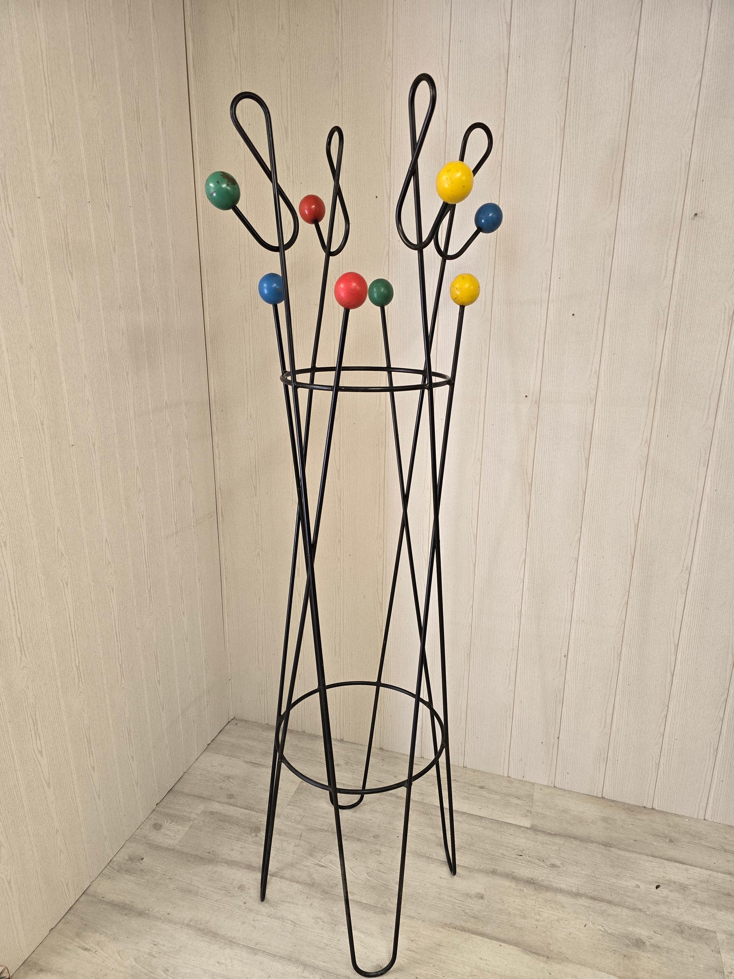 Porte manteau 'clé de sole' par roger feraud 50’s