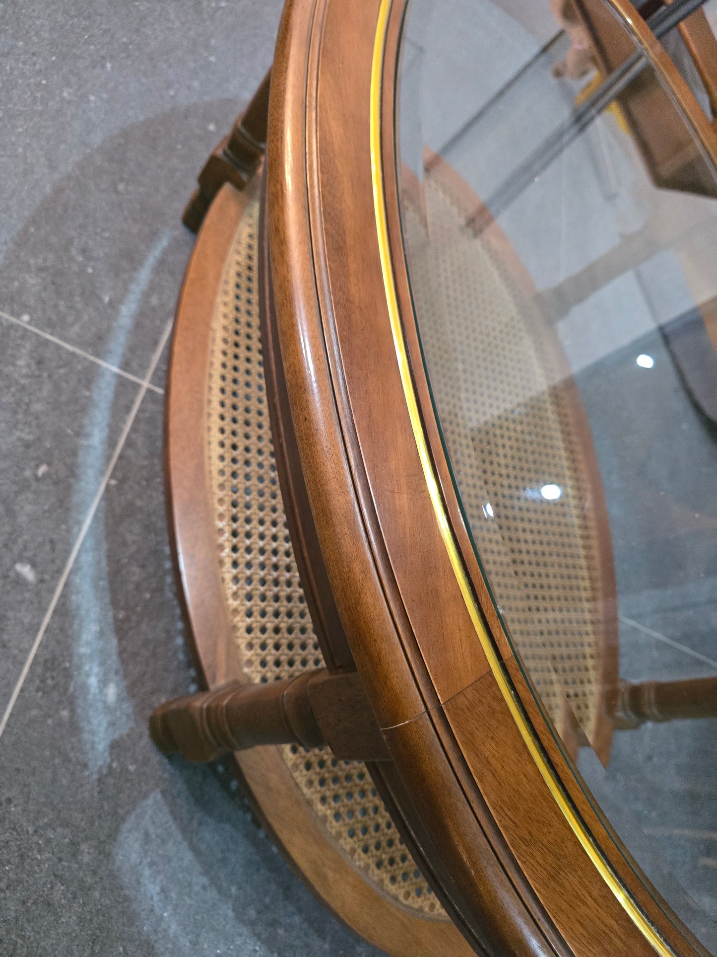 Table basse graine de café
