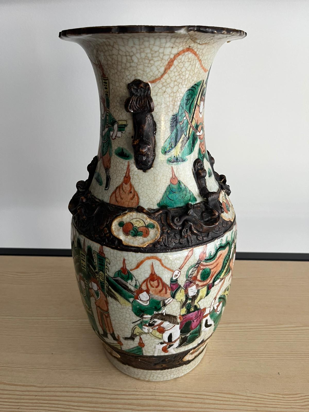 Paire de vase de Nankin