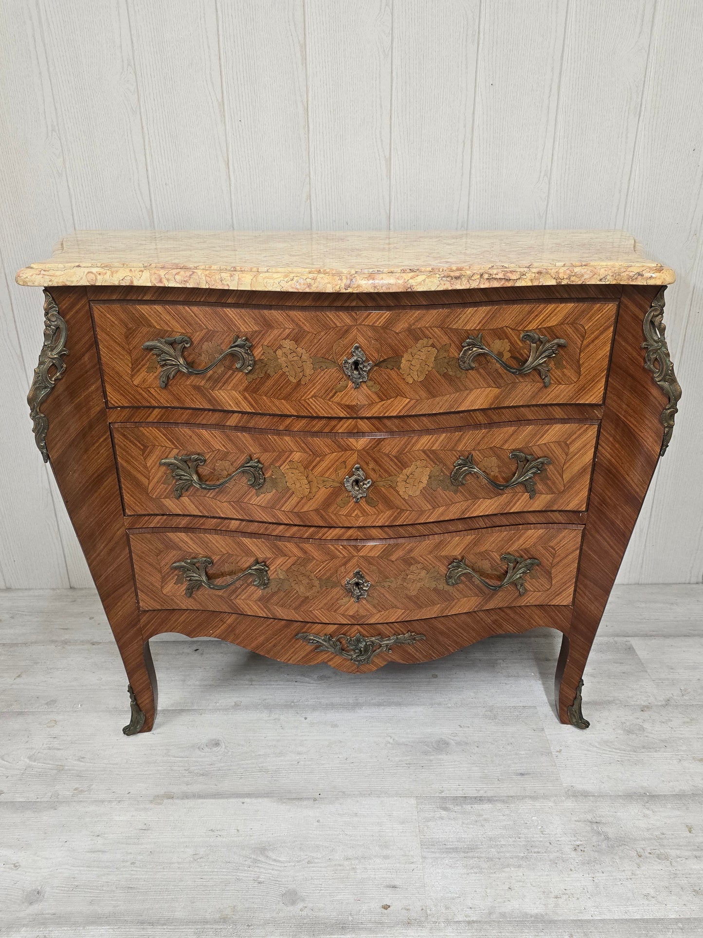 Commode louis XV bois de rose