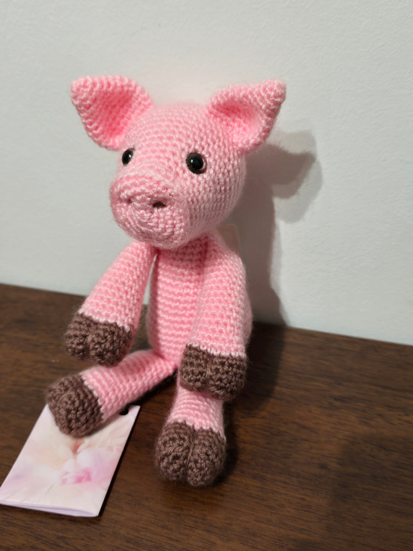Cochon rose amigurumi