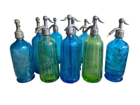 Siphon/ bouteille d’eau de seltz collection