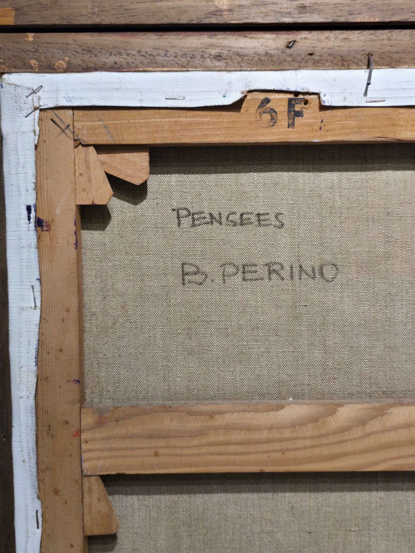 Tableau "pensees" B.PERINO