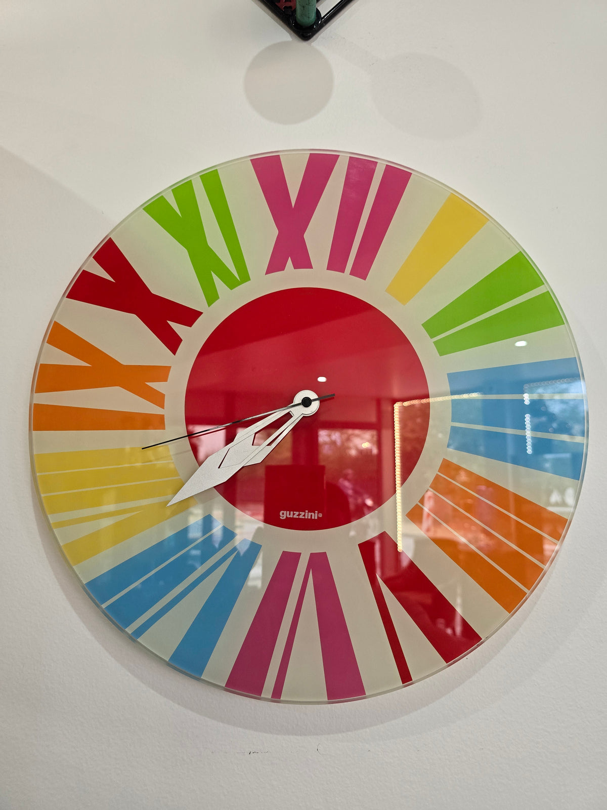 Horloge murale Guzzini Happy Time, design Raffaele Gerardi