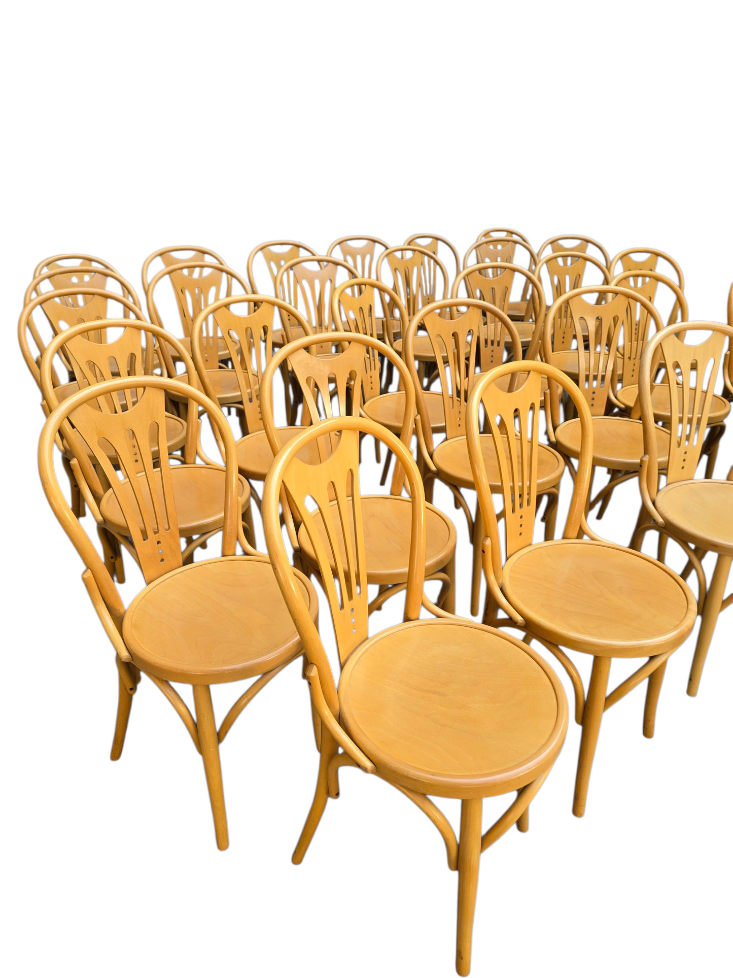 Chaise bistrot en bois cintré- type Thonet