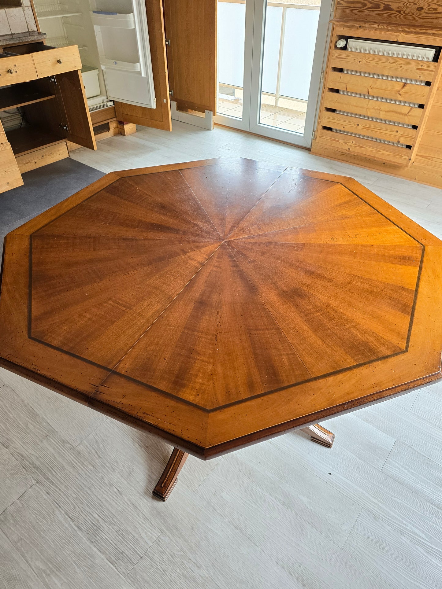 Table octogonale Roche Bobois