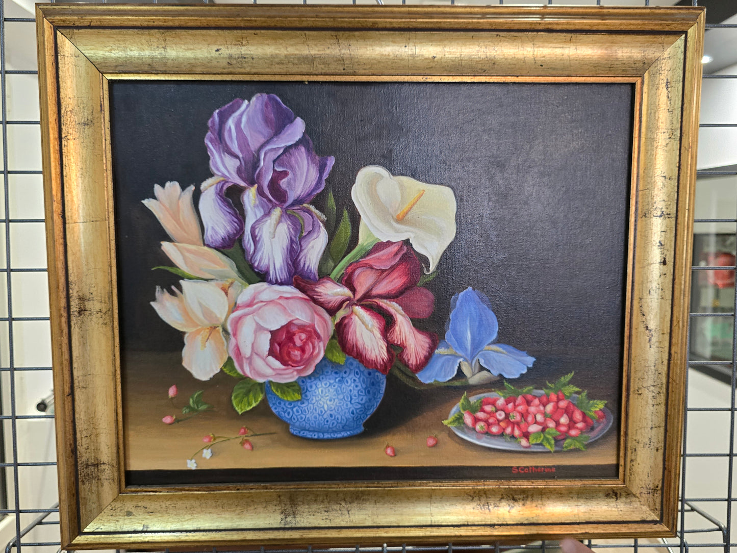 Tableau nature morte S.Catherine
