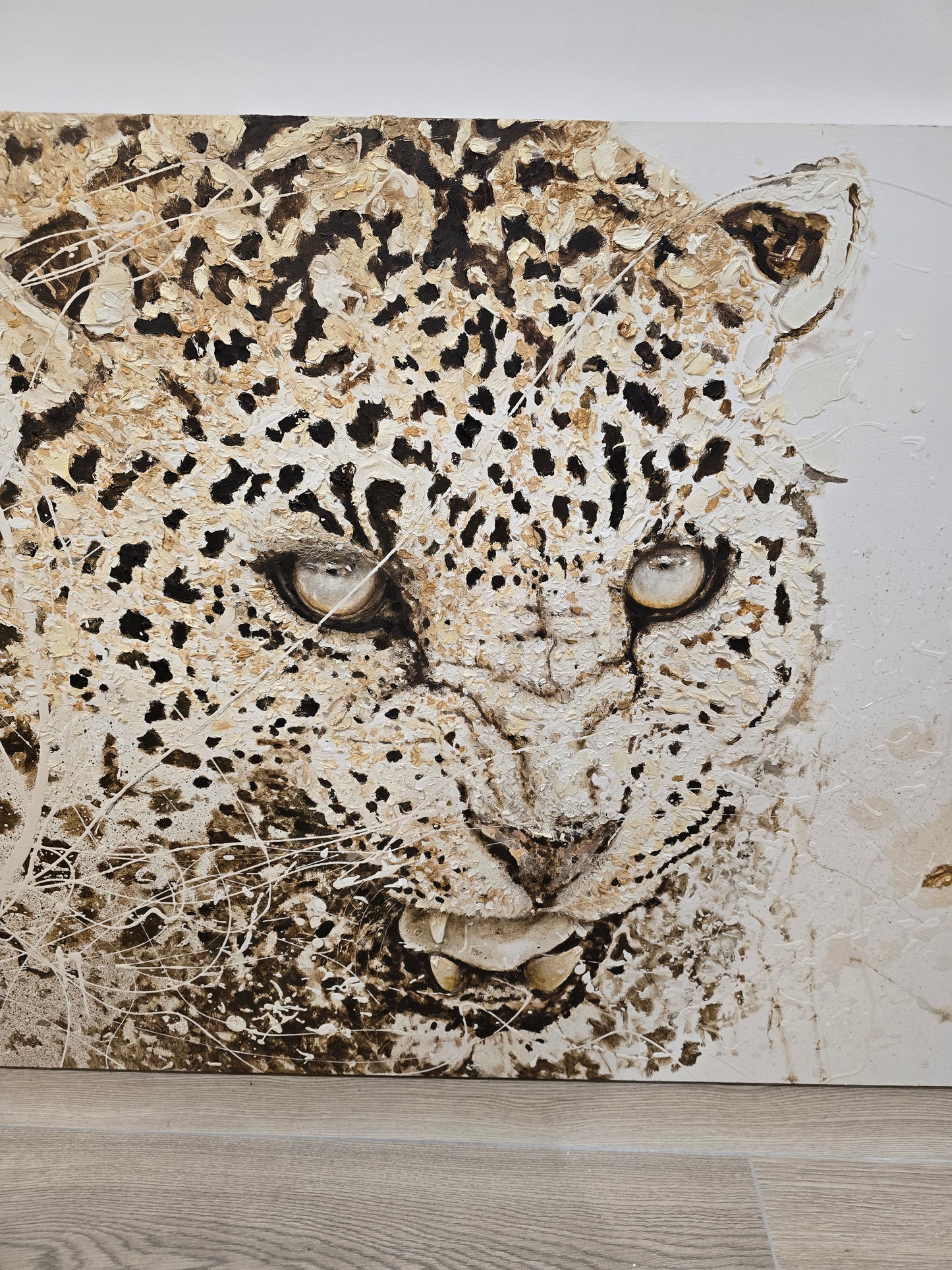 Tableau Léopard en chasse - GR