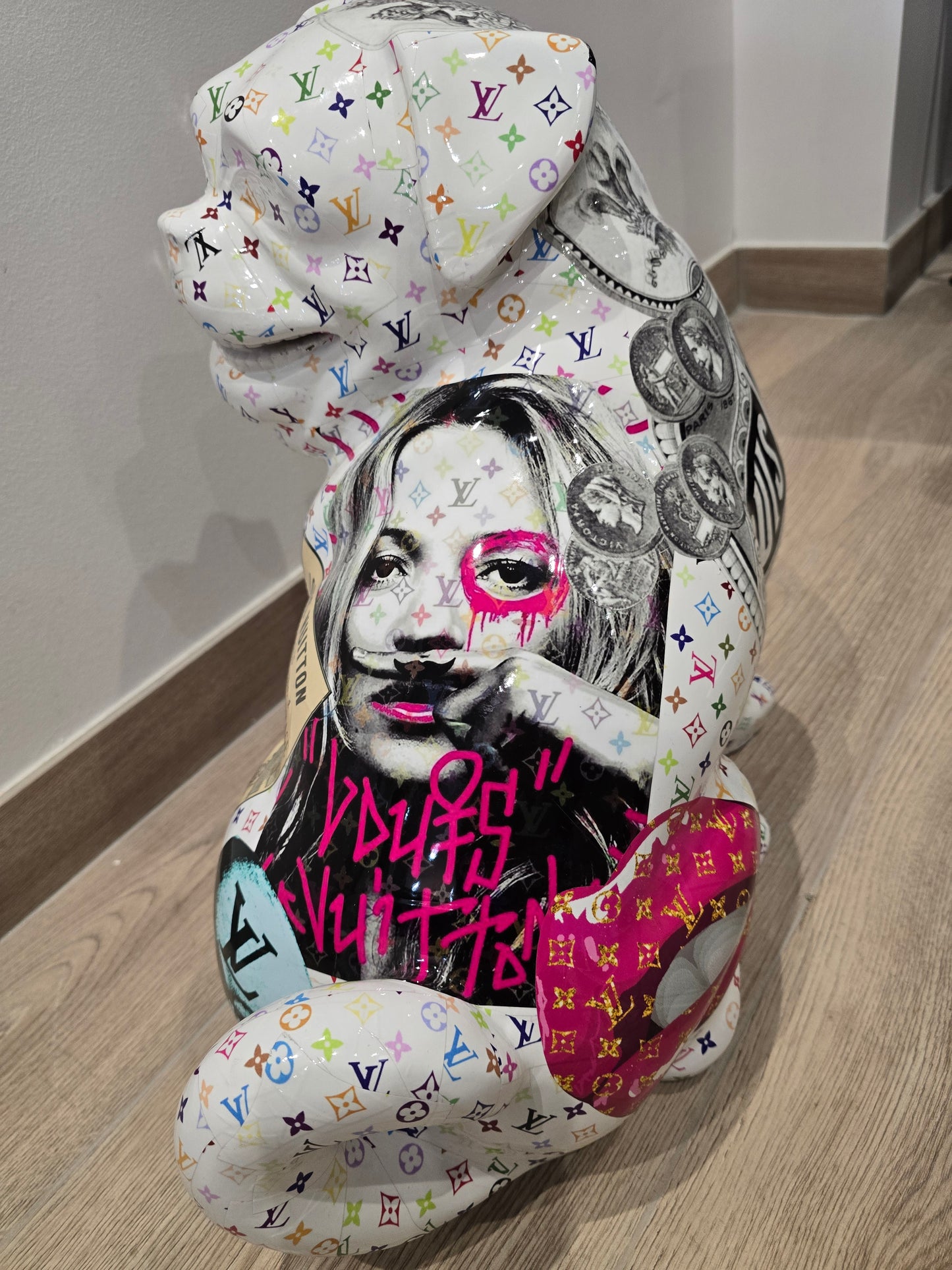 Sculpture Dog “Louis Vuitton x Pop Art” – Édition limitée 26/26 – 40 cm