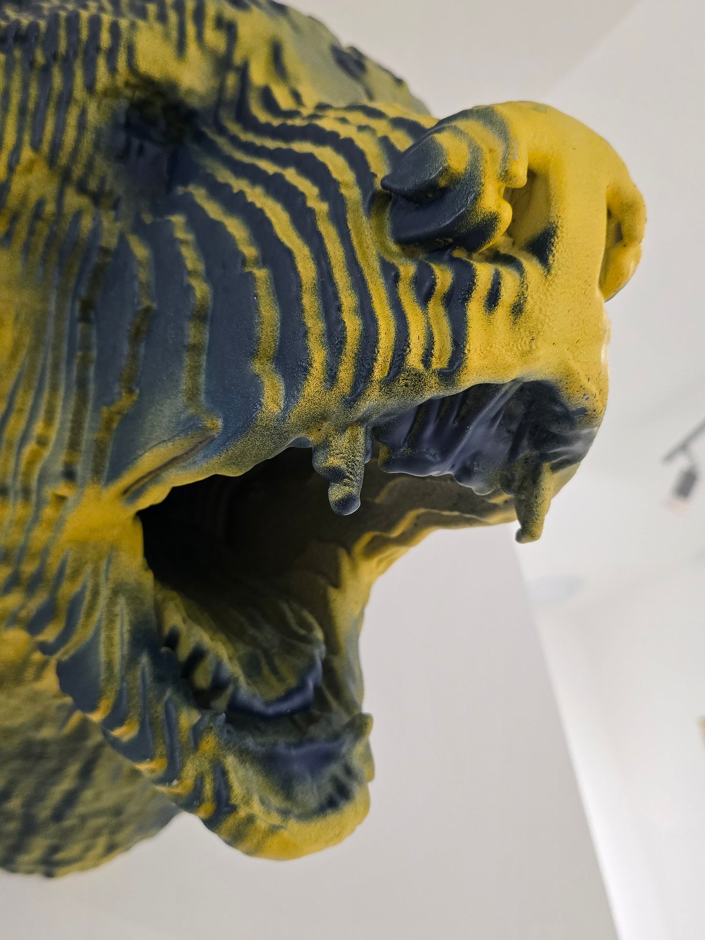 Trophée tête d’ours 3D