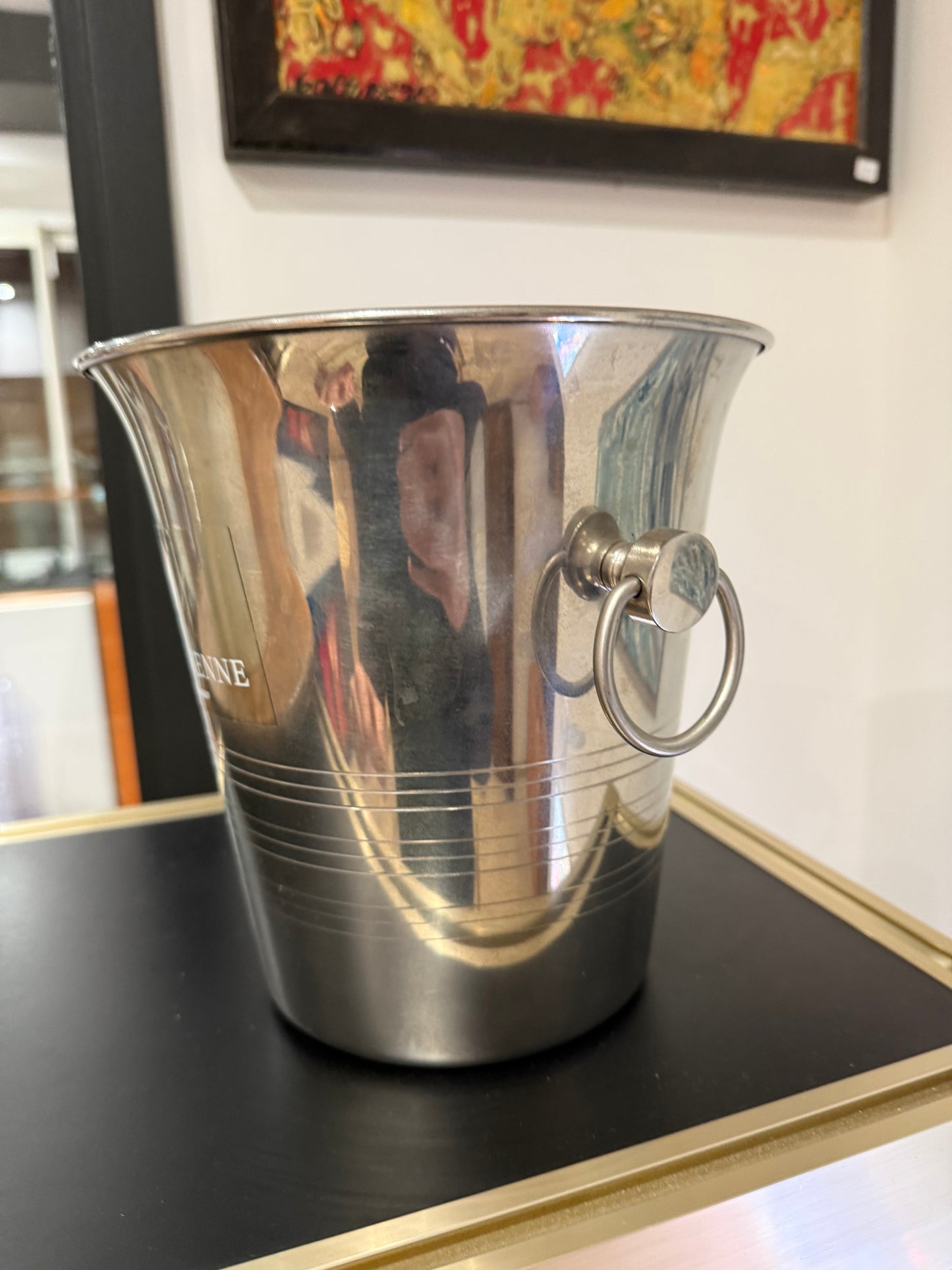 Seau à champagne en inox – Guy Degrenne
