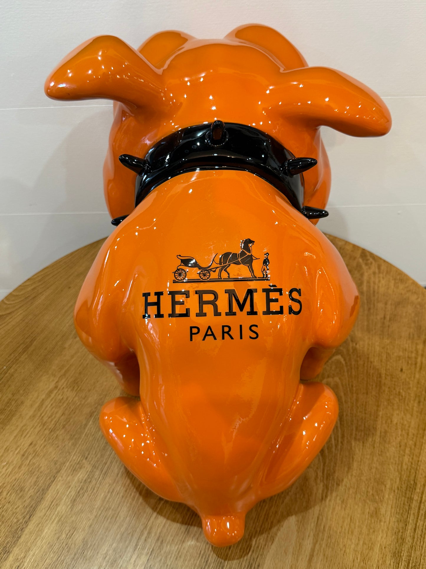 Bulldog Hermès – Naor – Édition limitée 2/26 – H 35 x L 46