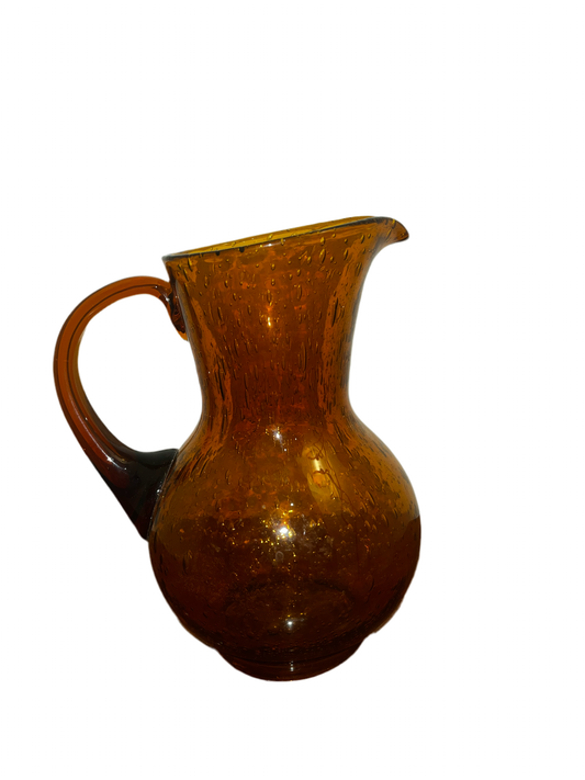 Pichet en verre bullé - Biot
